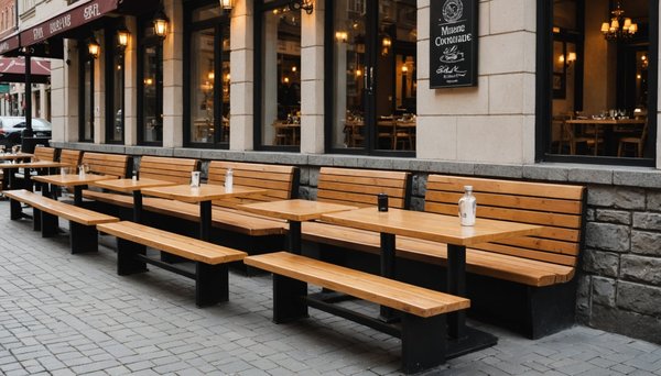 Banquettes de restaurant à vendre : style et confort à votre portée